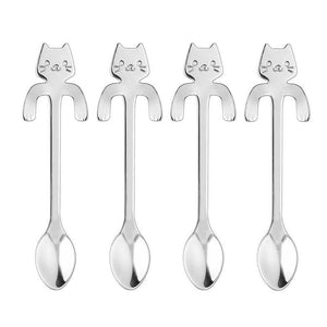 "Hanging Cat" Coffee Spoon
