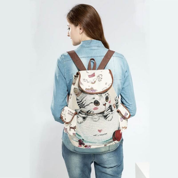Load image into Gallery viewer, Kitten Backpack

