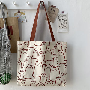 "Cats & Cats" Tote Bag