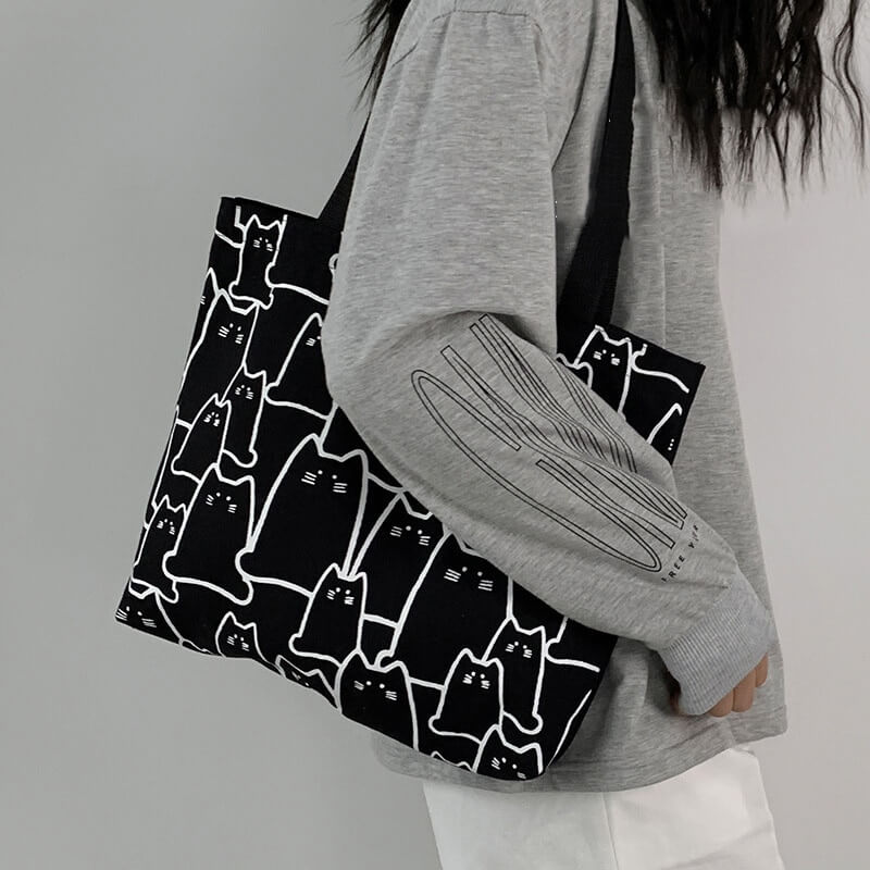 "Cats & Cats" Tote Bag