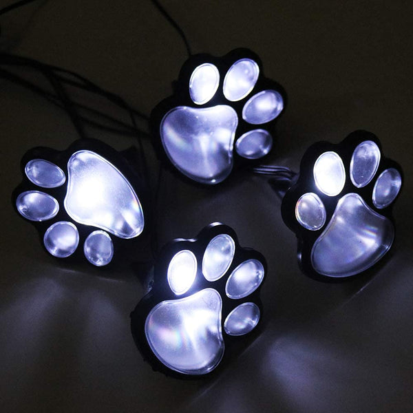Load image into Gallery viewer, Cute Paw Solar Lamp
