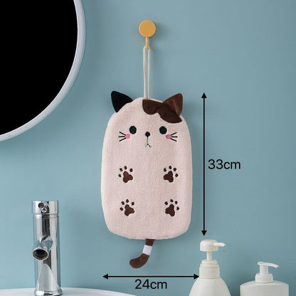 Hanging Cat Towel