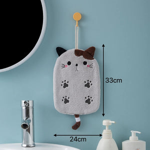Hanging Cat Towel
