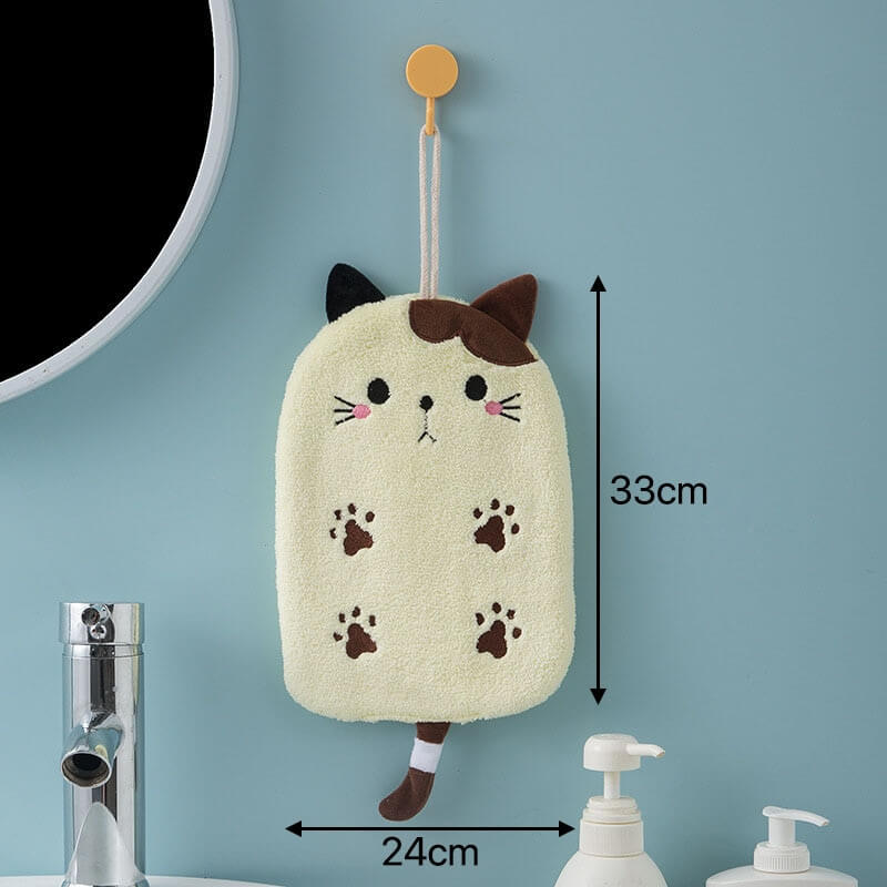 Hanging Cat Towel