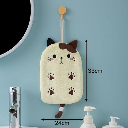 Hanging Cat Towel