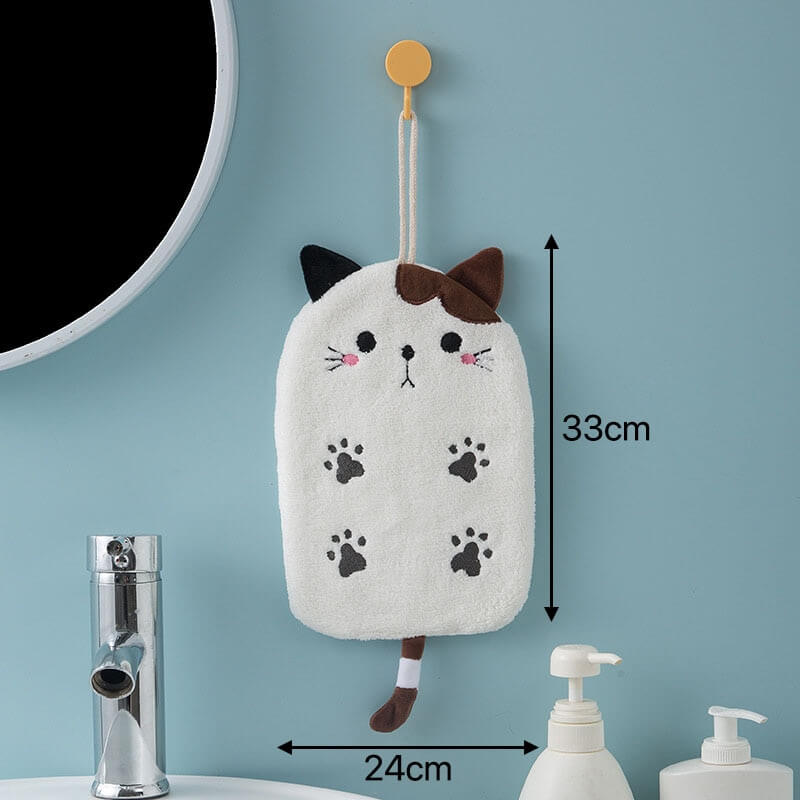 Hanging Cat Towel