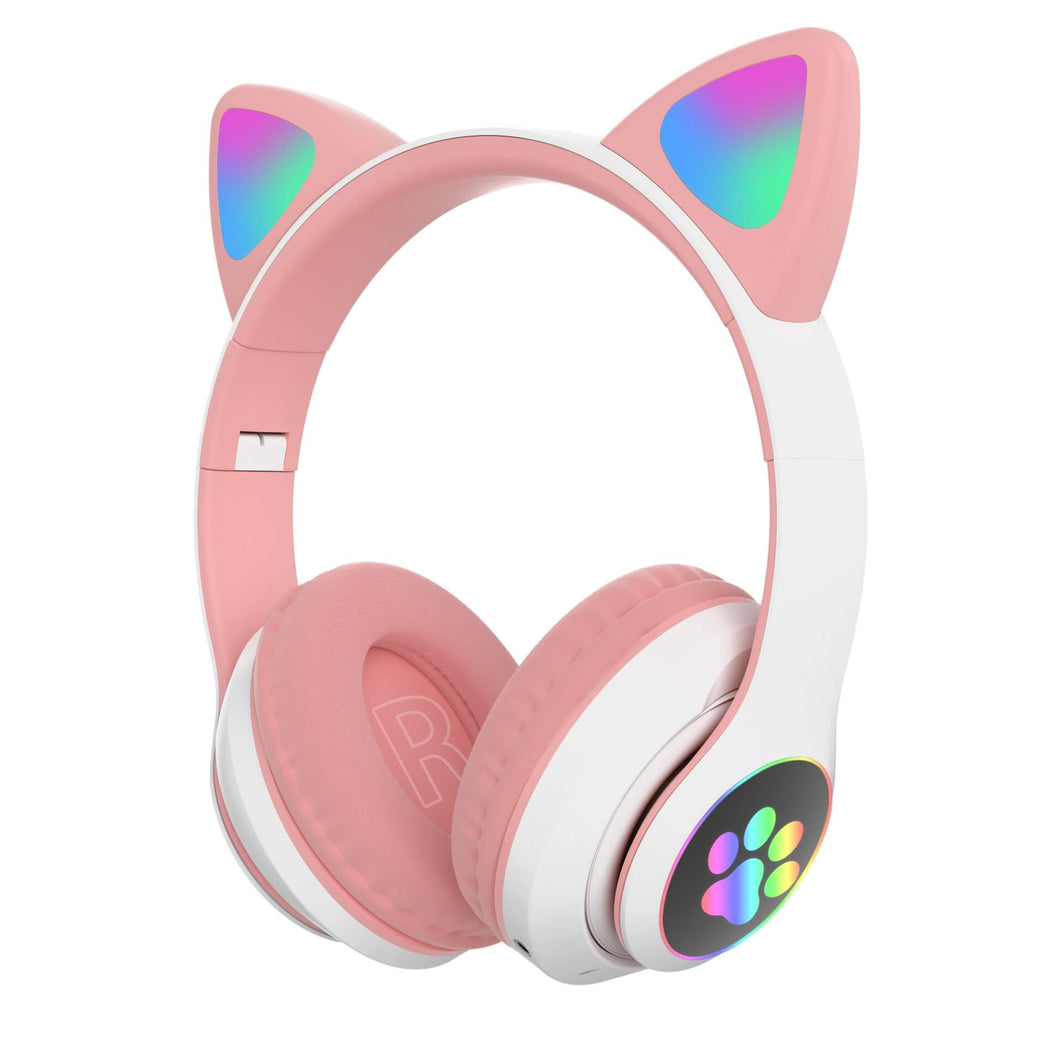 Rainbow Cat Ear Headphone