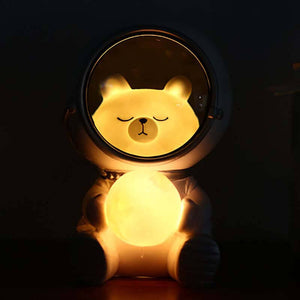 Astronaut Cat Lamp