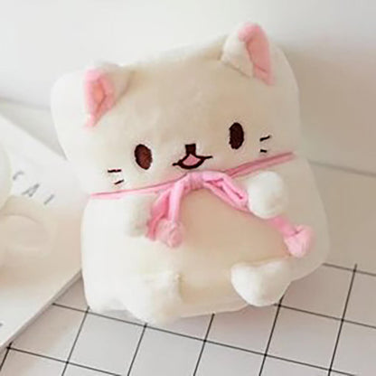 Cat Blanket Stuffed Toy