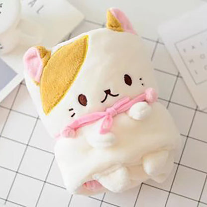 Cat Blanket Stuffed Toy