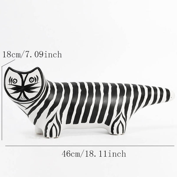 Load image into Gallery viewer, Artistic Tiger Cat Figure
