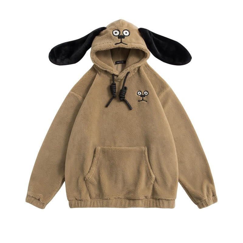 Cute Dog Ear Hoodie Meoweirdo