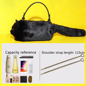 3D Black Cat Bag