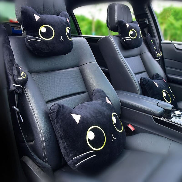 Load image into Gallery viewer, Black Cat Car Accessories
