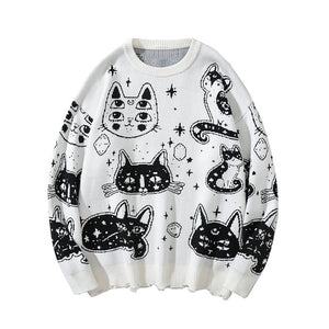 Mysterious Cat Pullover