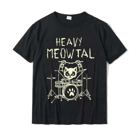 Heavy Meowtal T-Shirt