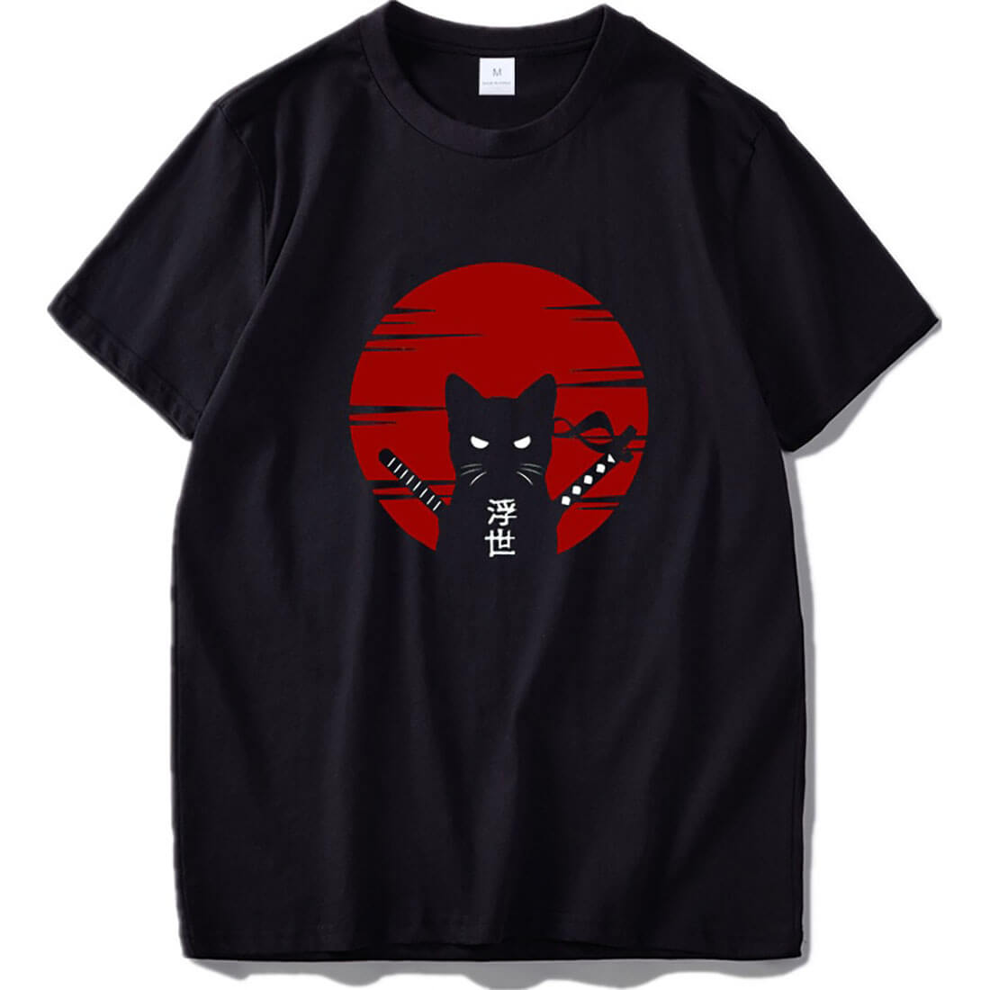 Japanese Samurai Cat T-Shirt