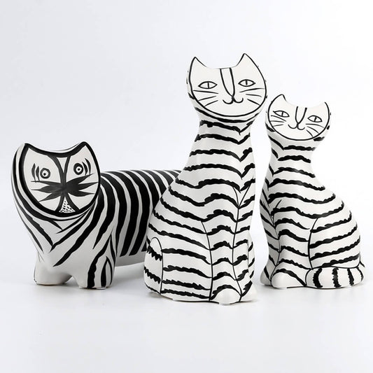 Artistic Tiger Cat Figure