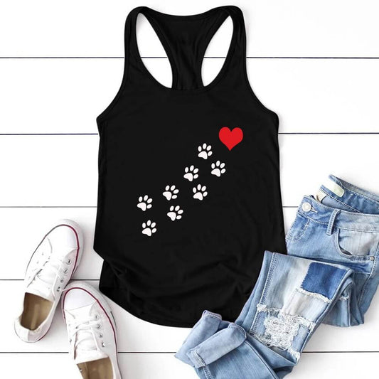 Paw's Path Tank Top