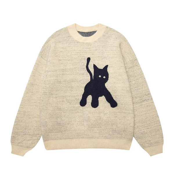 Load image into Gallery viewer, Black Cat Pullover
