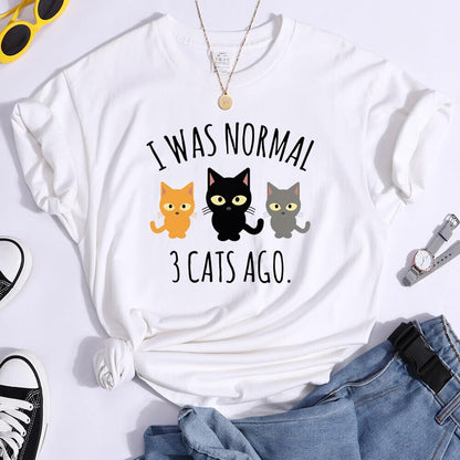 "3 Cats Ago" Mini T-Shirt