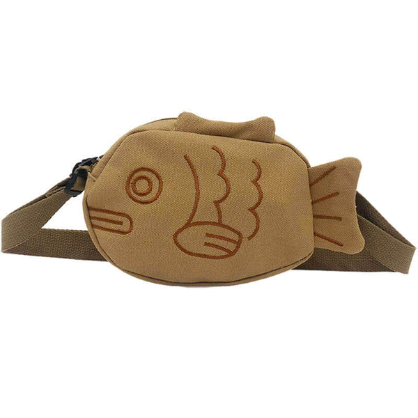 Load image into Gallery viewer, Kitty Fish Crossbody Bag
