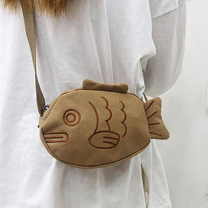 Kitty Fish Crossbody Bag