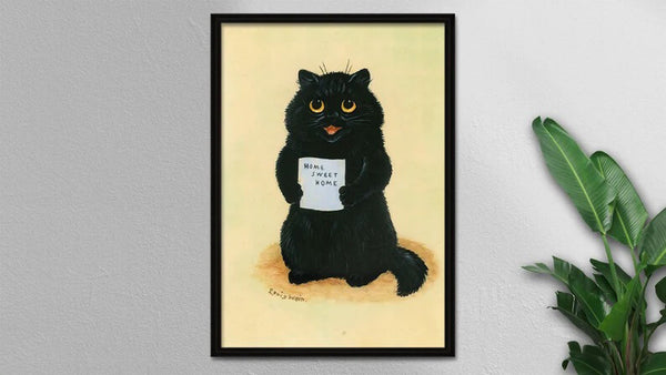 Load image into Gallery viewer, Home Sweet Home Cat Wall Art
