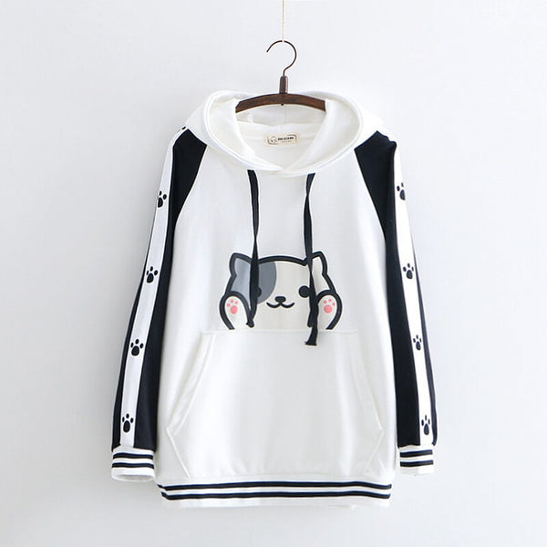 Load image into Gallery viewer, &quot;Meow Meow!&quot; Cat Hoodie
