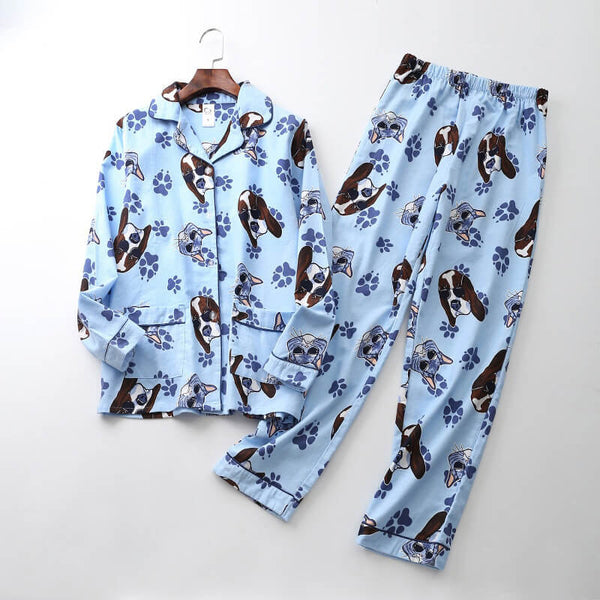Load image into Gallery viewer, Dog &amp; Cat Pajama Set

