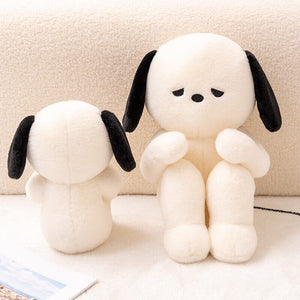 Sad Dog Stuffed Toy