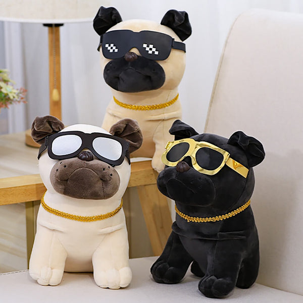 Load image into Gallery viewer, Sunglasses Dog Stuffed Toy

