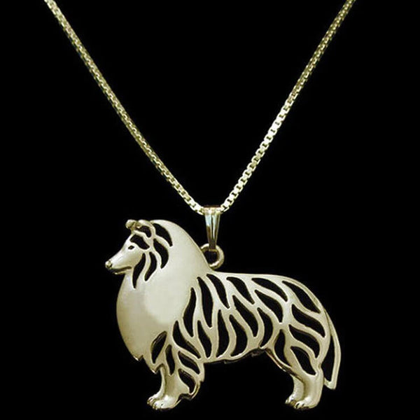 Load image into Gallery viewer, Shetland Sheepdog Necklace

