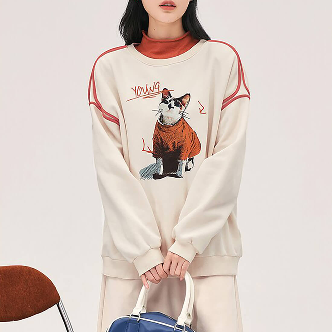 Young Cat Sweatshirt