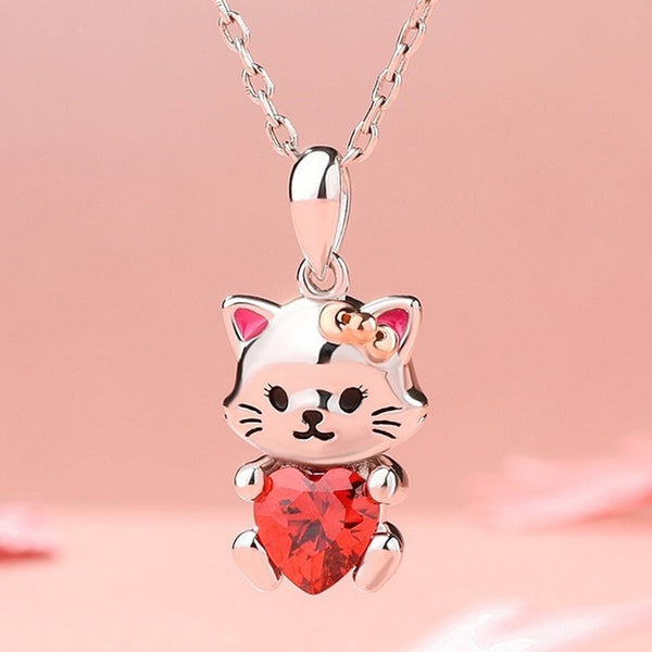 Load image into Gallery viewer, &quot;A Wish&quot; Cat Necklace
