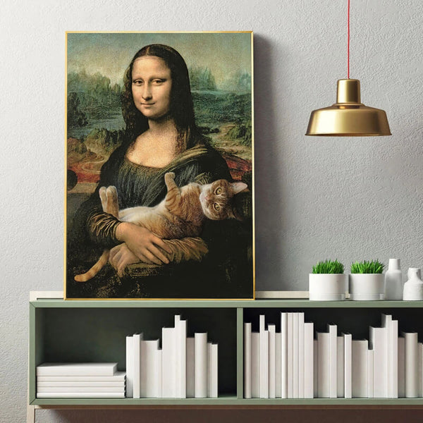 Load image into Gallery viewer, Mona LiCat Wall Art
