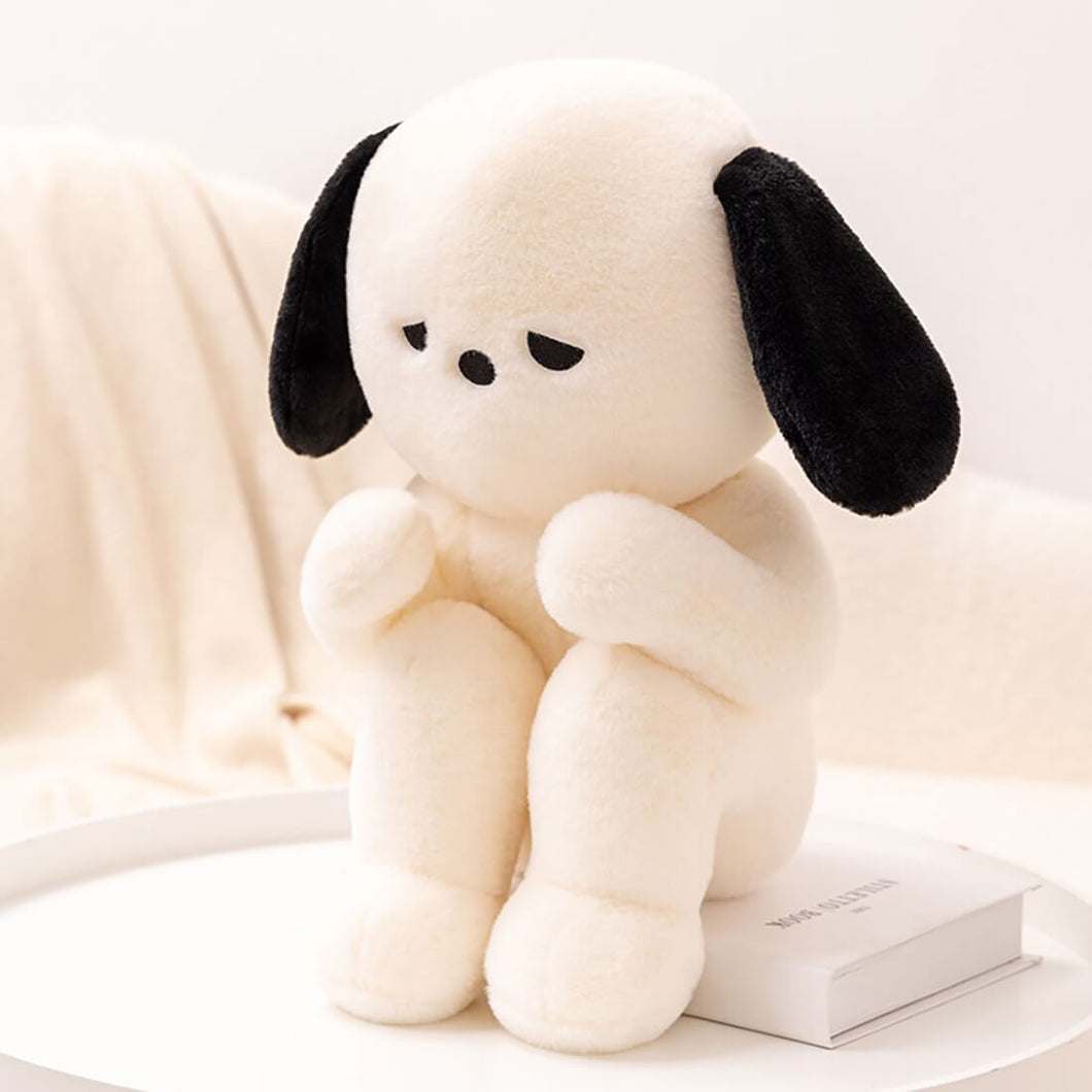 Sad Dog Stuffed Toy