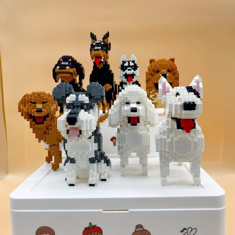 3D Dog Puzzle