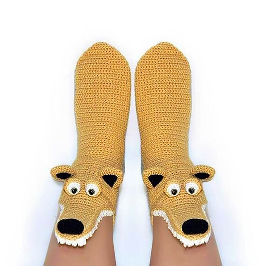 Dog Biting Socks