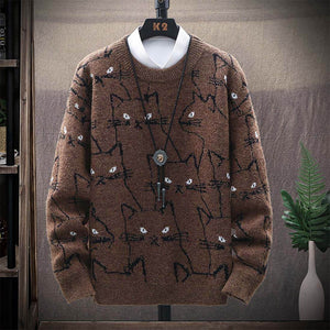 "Spying Cats" Sweater