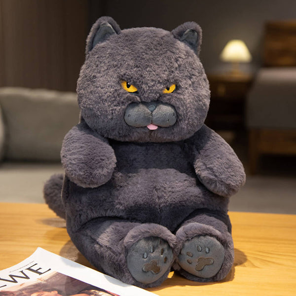 Load image into Gallery viewer, Evil Cat Stuffed Toy
