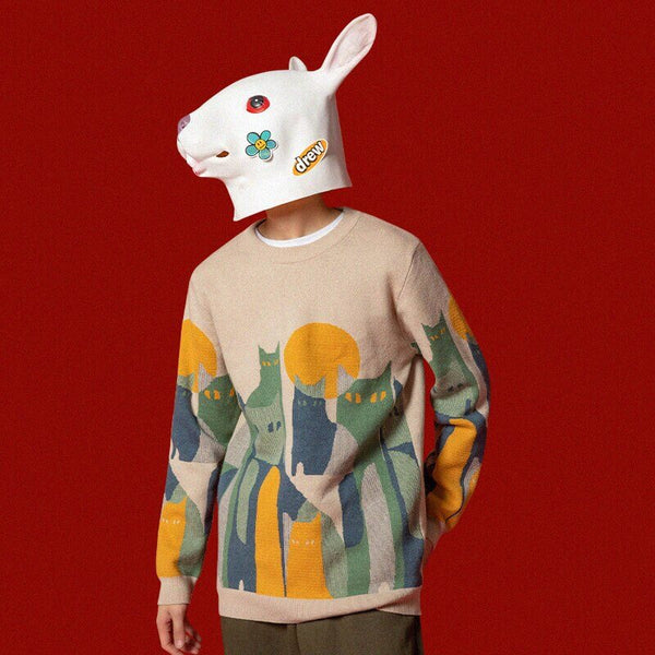 Load image into Gallery viewer, The Sun &amp; Cats Pullover
