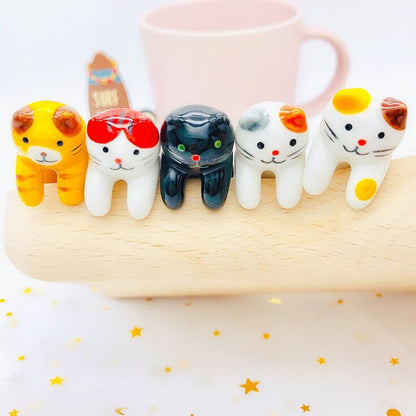 Naughty Cat Coffee Spoon Set (5 pcs)