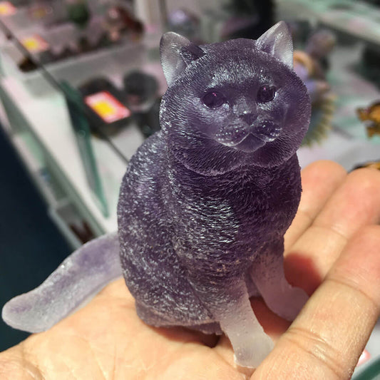 Quartz Crystal Cat