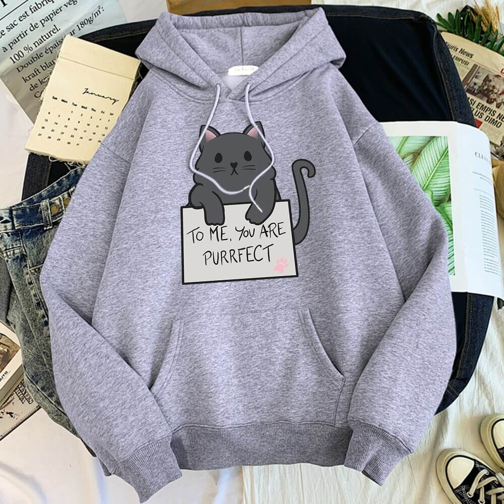 "To Me, You Are Purrfect" Hoodie