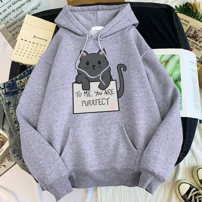 "To Me, You Are Purrfect" Hoodie