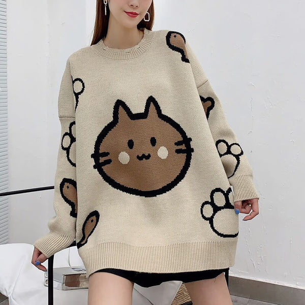 Load image into Gallery viewer, Lovely Cat Pullover
