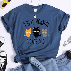 "3 Cats Ago" Mini T-Shirt
