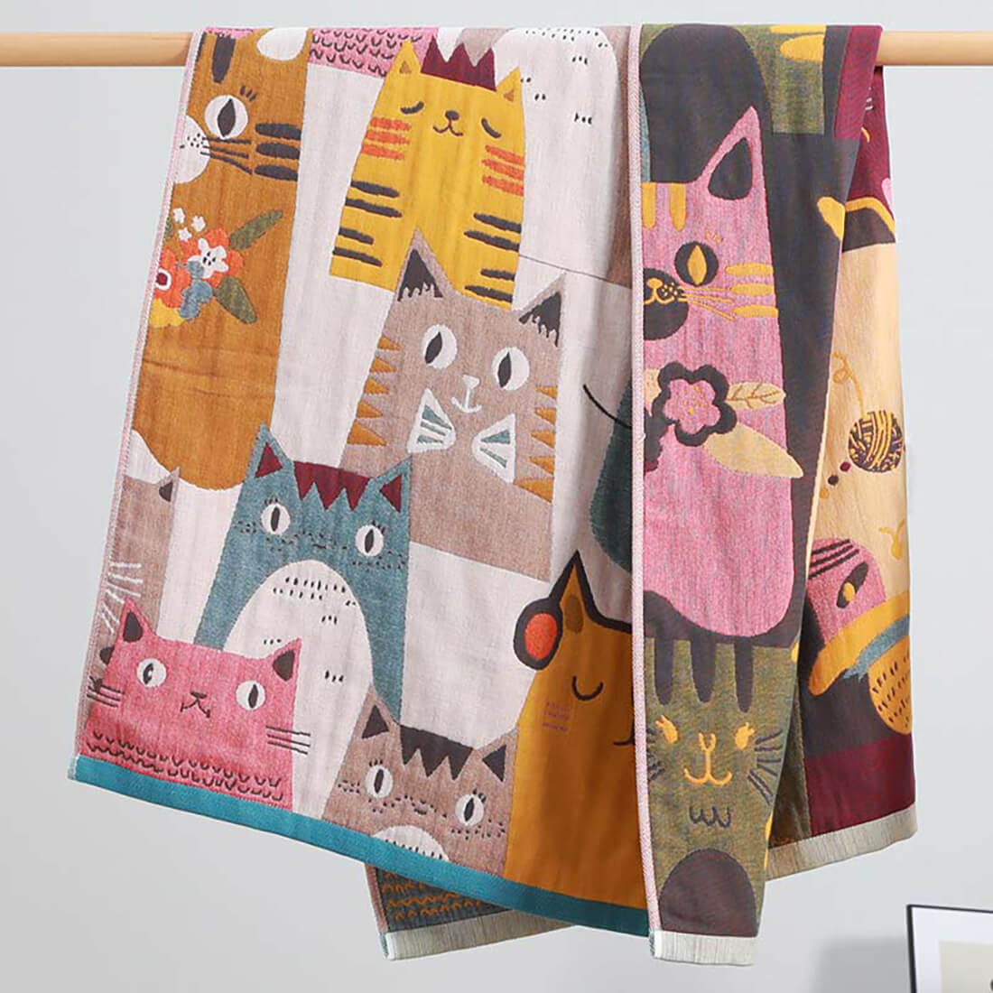 Cute Cat Bath Towel