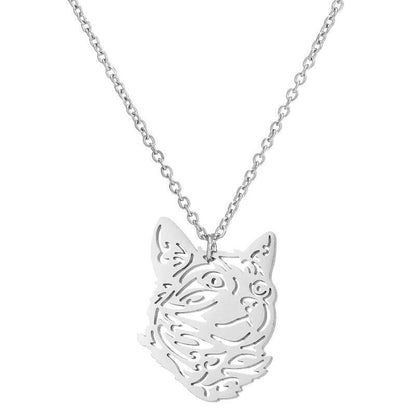 Cat Face Necklace